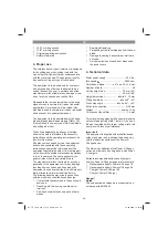 Preview for 28 page of EINHELL TE-TS 36/210 Li-Solo Original Operating Instructions