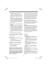 Preview for 47 page of EINHELL TE-TS 36/210 Li-Solo Original Operating Instructions