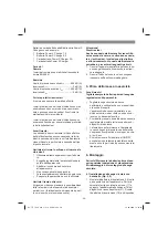 Preview for 58 page of EINHELL TE-TS 36/210 Li-Solo Original Operating Instructions