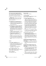 Preview for 60 page of EINHELL TE-TS 36/210 Li-Solo Original Operating Instructions