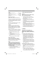 Preview for 101 page of EINHELL TE-TS 36/210 Li-Solo Original Operating Instructions