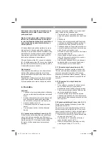 Preview for 119 page of EINHELL TE-TS 36/210 Li-Solo Original Operating Instructions