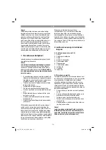 Preview for 73 page of EINHELL TE-VC 18 Li Original Operating Instructions