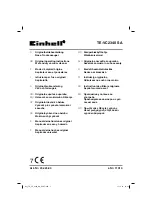 EINHELL TE-VC 2340 SA Original Operating Instructions preview