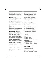 Preview for 49 page of EINHELL TE-VC 2340 SA Original Operating Instructions