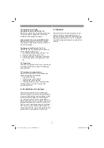 Preview for 74 page of EINHELL TE-VC 30 Li S-Solo Original Operating Instructions