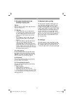 Preview for 21 page of EINHELL TE-XC 110/1 Original Operating Instructions