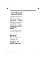 Preview for 28 page of EINHELL TH-AC 190/6 OF Original Operating Instructions