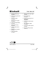 Предварительный просмотр 1 страницы EINHELL TH-AC 200/24 OF Original Operating Instructions