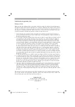 Preview for 36 page of EINHELL TH-AC 200/30 OF Original Operating Instructions