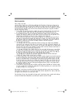 Preview for 31 page of EINHELL TH-AC 240/24/10 OF Operating Instructions Manual