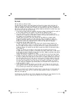 Preview for 66 page of EINHELL TH-AC 240/24/10 OF Operating Instructions Manual