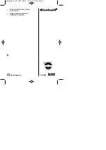 Preview for 1 page of EINHELL TH-CS 1600 Original Operating Instructions