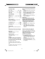 Preview for 20 page of EINHELL TH-JS 85 Operating Instructions Manual