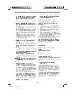 Preview for 52 page of EINHELL TH-JS 85 Operating Instructions Manual