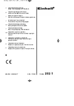 EINHELL TH-MS 2112 T Original Operating Instructions preview