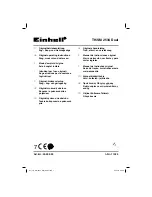 EINHELL TH-SM 2534 Dual Original Operating Instructions preview