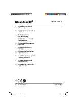 EINHELL TH-SS 405 E Original Operating Instructions preview