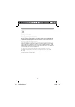 Preview for 37 page of EINHELL TH-TC 618 Original Operating Instructions