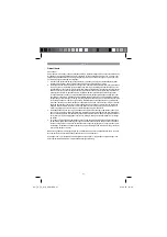 Preview for 47 page of EINHELL TH-TC 618 Original Operating Instructions