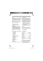 Preview for 73 page of EINHELL TH-TC 618 Original Operating Instructions