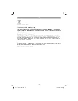 Preview for 101 page of EINHELL TH-US 240 Operating Instructions Manual