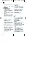 Preview for 52 page of EINHELL TKS 18/250 UV Operating Instructions Manual