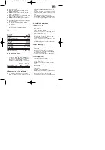 Предварительный просмотр 11 страницы EINHELL TPR 200/2 Operating Instructions Manual