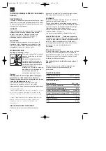 Предварительный просмотр 24 страницы EINHELL WS 230-3 Operating Instructions Manual