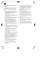 Предварительный просмотр 32 страницы EINHELL WS 230-3 Operating Instructions Manual