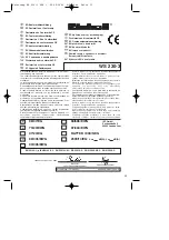 Предварительный просмотр 35 страницы EINHELL WS 230-3 Operating Instructions Manual