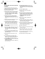 Предварительный просмотр 6 страницы EINHELL WS-G 115 E Operating Instructions Manual