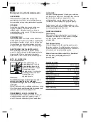 Предварительный просмотр 22 страницы EINHELL WS-G 115 E Operating Instructions Manual