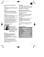 Предварительный просмотр 25 страницы EINHELL WS-G 115 E Operating Instructions Manual