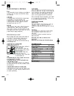 Предварительный просмотр 28 страницы EINHELL WS-G 115 E Operating Instructions Manual