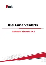 Preview for 1 page of Eink MeeNote Evaluation Kit User Manual Standards