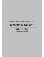 Preview for 1 page of Einstein E-Collar ET-302TS Owner'S Manual