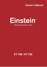 Einstein ET-700 Owner'S Manual preview