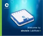 Предварительный просмотр 1 страницы Einstein LabMate+ Quick Start Manual