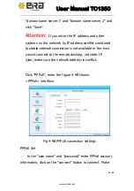Предварительный просмотр 22 страницы EiRA TC1350 User Manual