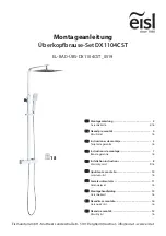 eisl CALVINO DX1104CST Installation Instructions/Warranty Card preview