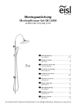 Preview for 1 page of eisl DX12008 Installation Instructions Manual