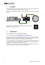 Предварительный просмотр 3 страницы EisSound KBSound 534 96 Manual