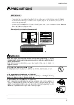 Предварительный просмотр 3 страницы Eizo COLOR EDGE CG241W User Manual