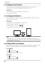 Предварительный просмотр 22 страницы Eizo ColorEdge CG242W User Manual