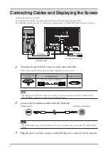 Preview for 6 page of Eizo COLOREDGE CG301W Setup Manual