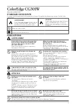 Preview for 19 page of Eizo COLOREDGE CG301W Setup Manual