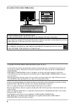 Предварительный просмотр 2 страницы Eizo COLOREDGE CG303W User Manual