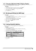 Preview for 29 page of Eizo ColorEdge CX270 User Manual