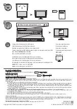 Предварительный просмотр 3 страницы Eizo coloredge prominence CG3145 Setup Manual